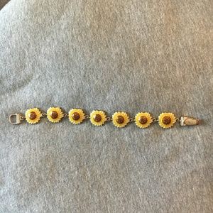 sunflower bracelet